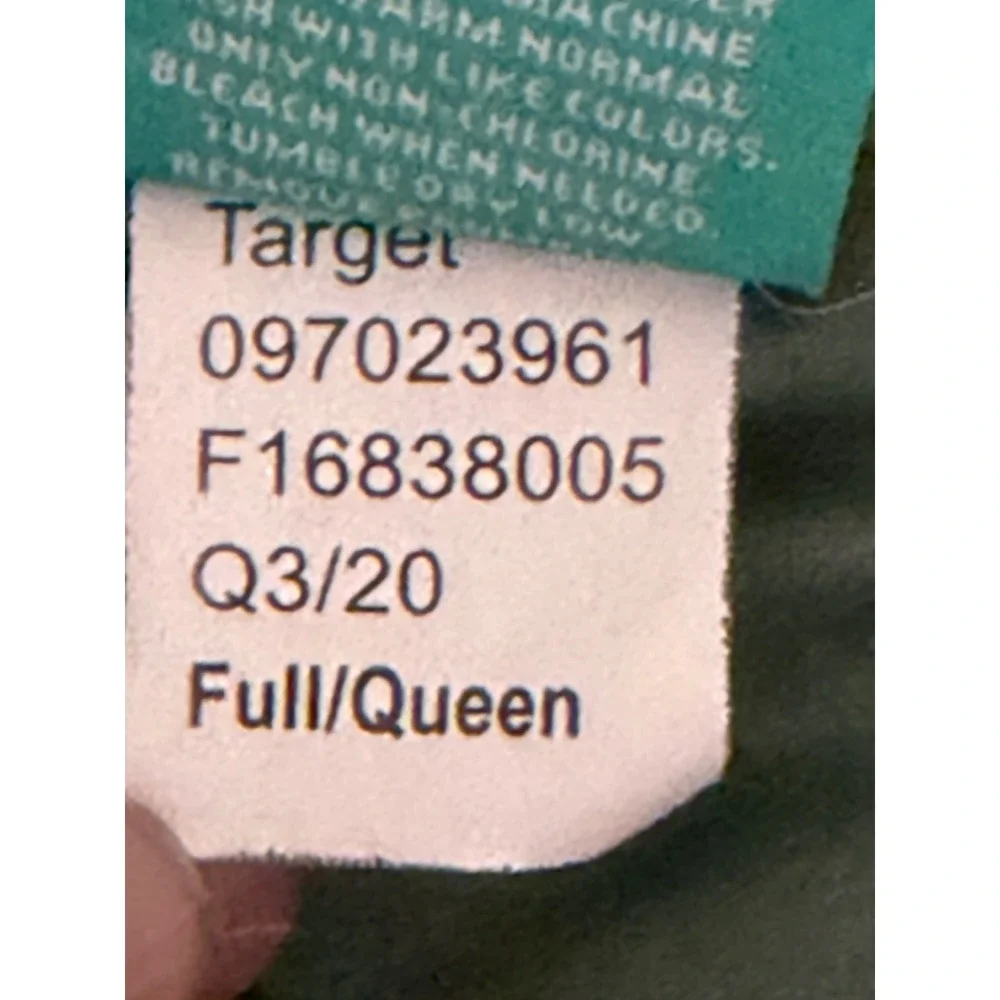 Target Pillowfort Dinosaur Comforter‎ Full/Queen Green EUC